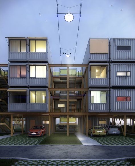 Container Multi-storey Apartments 1